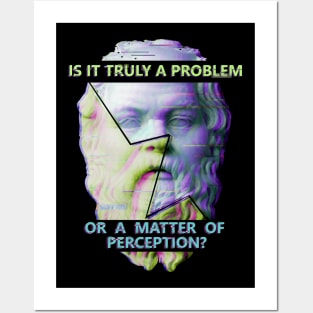 a matter of perception? - Socrates aesthetic Posters and Art